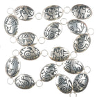 Manuel Hoyungowa Hopi overlay link concho belt w/ Kokopelli's sterling silver
