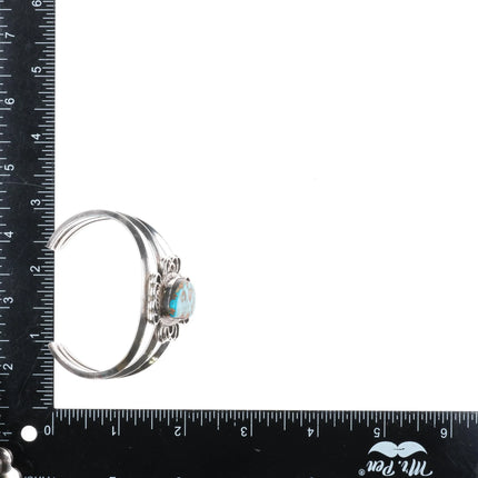 Vintage Navajo sterling silver Necklace, earrings, 6.5" Cuff bracelet sz8.5 Ring - Estate Fresh Austin