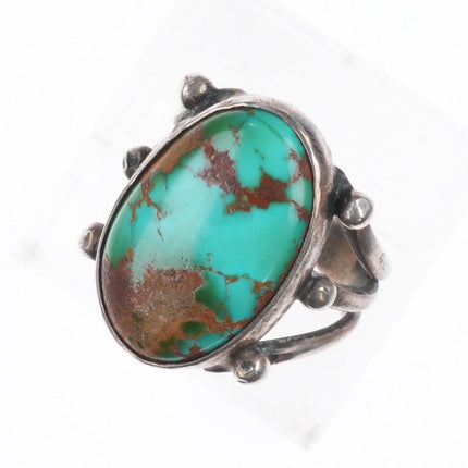 sz5.25 20's-30's Vintage/antique Navajo sterling silver Royston turquoise  ring