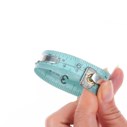 6.1" Ramona Loloma Hopi sterling silver malachite row cuff bracelet