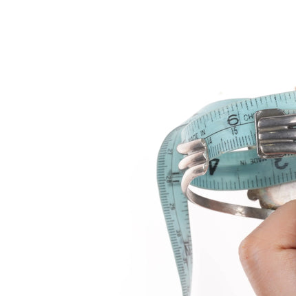 6.1" Vintage Navajo Royston Turquoise cuff bracelet sterling silver c1970's - Estate Fresh Austin