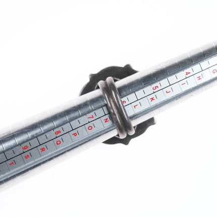 sz6.5 Vintage Navajo sterling silver turquoise ring w/ swirly rim