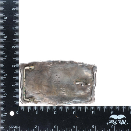 Chief Shatka Bear-Step Appaloosa Horse Club Champion belt buckle sterling silver