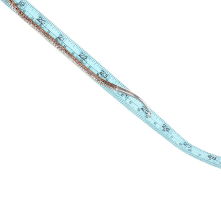 Howard Sice Hopi/Laguna Sterling silver/mixed metal copper pendant/necklace