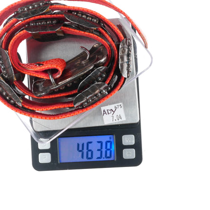 36" Dian Malouf Hammered Sterling silver turquoise intarsia inlay concho belt