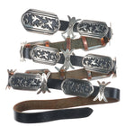 Matthew & Ramona Eastwood New Mexico Sterling silver Hummingbird concho belt