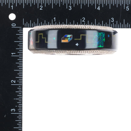 7.6" Alvin Yellowhorse Navajo sterling silver multi-stone inlay bangle bracelet