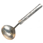 Vintage Hand carved sterling silver Haida hammered serving spoon ladle