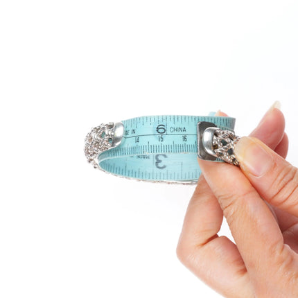 6.5" Retro Bill Blass sterling silver/18k gold cuff bracelet/earrings set