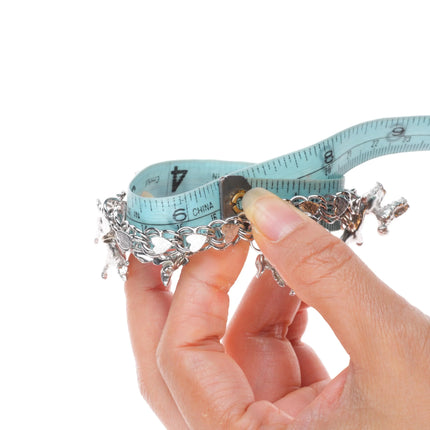 6.5" Retro Elco 1960's Sterling silver dogs lovers charm bracelet