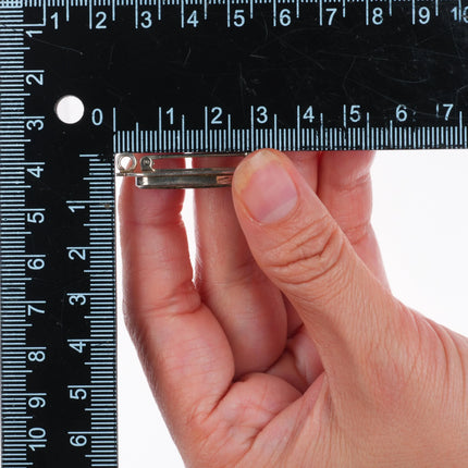 Robert Vandover Navajo sterling silver turquoise inlaid boot pendant/pin