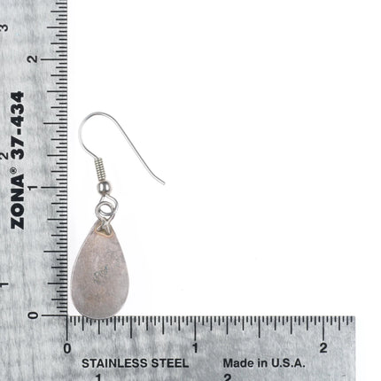 sz5 Vintage Southwestern sterling silver Sugilite purple earrings/ring set