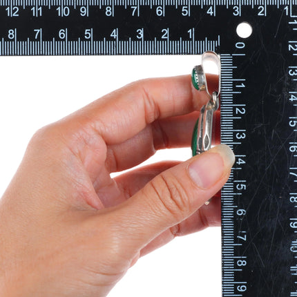 80's-90's Will Denetdale Navajo sterling silver Malachite pendant