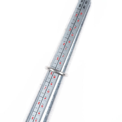 sz6 Zuni sterling silver channel inlay Zunitoon character ring