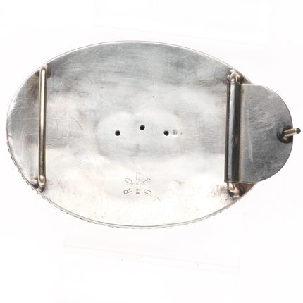 Harry Charters 14k/10k/sterling Perry Luster Award Hayward, CA Rodeo belt buckle