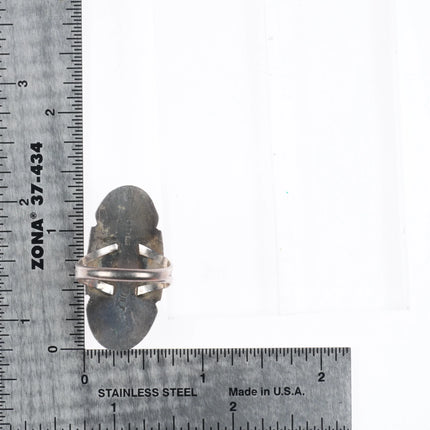 sz8.5 Alfred Martinez Navajo sterling silver turquoise ring