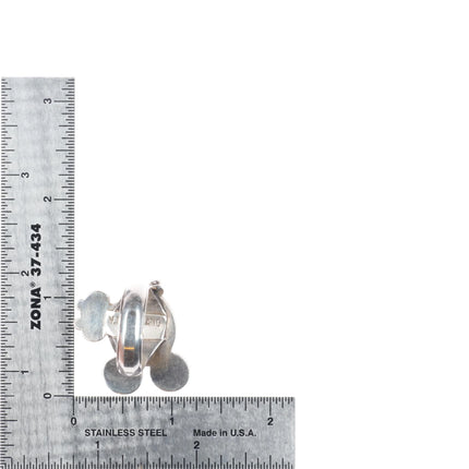 sz10.5 Veronica Poblano Zuni sterling silver Mickey Mouse ring multi-stone inlay