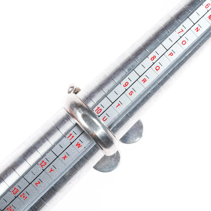 sz10.5 Veronica Poblano Zuni sterling silver Mickey Mouse ring multi-stone inlay