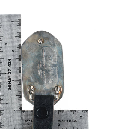 Matthew & Ramona Eastwood New Mexico Sterling silver Hummingbird concho belt