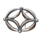 Francis Jones Navajo cast sterling silver belt buckle