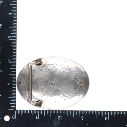 Lorencita Garcia Santo Domingo sterling silver belt buckle concho style