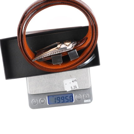 1" James Reid 14k gold/Sterling silver southwestern ranger belt buckle set 38"