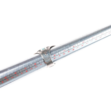 sz9 Donny & Dorothy Clark Navajo sterling silver turquoise shiel ring size 9