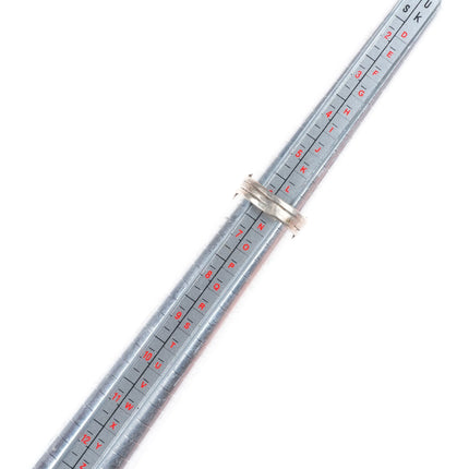 sz6 long Vintage Lime green turquoise/variscite Navajo sterling ring