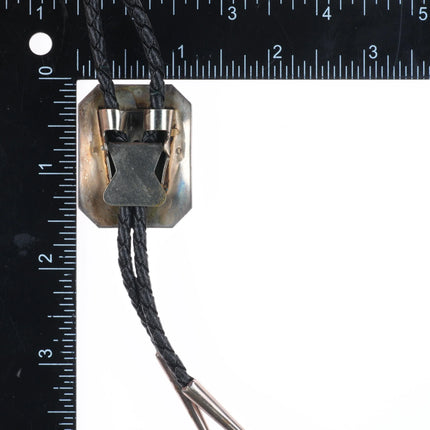 Vintage southwestern modernist Tweet sterling sugilite bolo tie