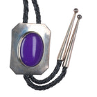 Vintage southwestern modernist Tweet sterling sugilite bolo tie