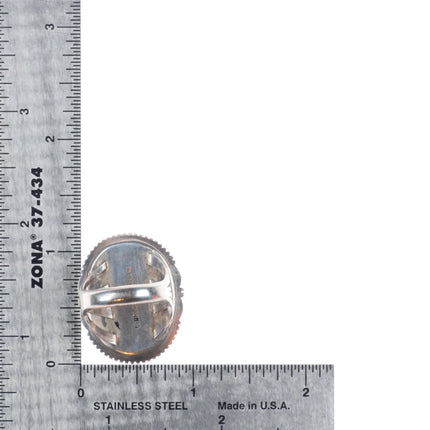 sz7 Eugene Belone Navajo sterling silver purple charoite ring