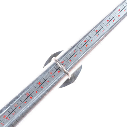 sz8.5 Vintage LB Zuni sterling silver redbird Cardinal ring mother of pearl