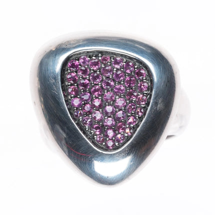 sz6 Roberto Coin Capri Plus ring Iolite stone in sterling silver