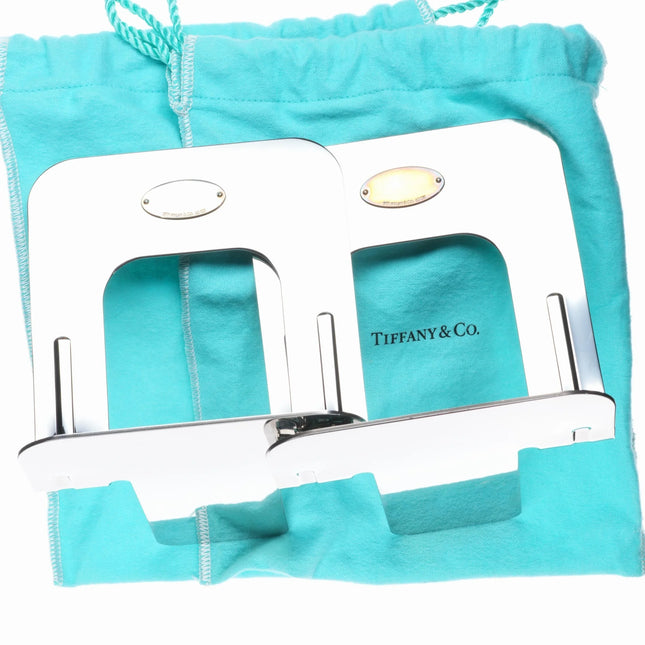 Retro Tiffany Sterling silver bookends