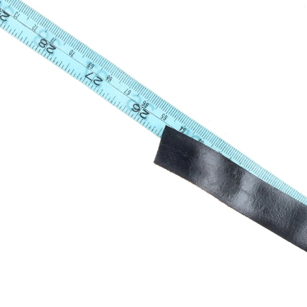 Vintage Navajo sterling silver concho hatband for cowboy hat on leather belt