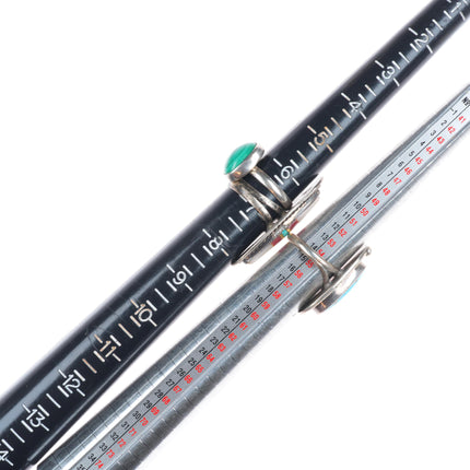 sz3-8 Navajo/Zuni/Southwestern sterling silver turquoise/shell/coral rings lot