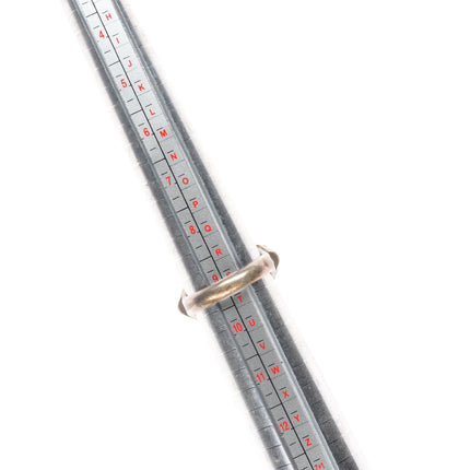 sz9 vintage Justin Morrin Navajo sterling silver Kingman turquoise ring