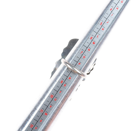 sz8 Vintage RBP Navajo sterling silver turquoise ring w/intense feather applique