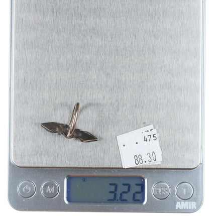 sz5.75 Vintage Zuni sterling silver 3 stone flush inlay turquoise ring