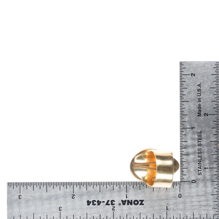 sz5 Anthony Sanchez Navajo 14k gold modernist freeform turquoise ring