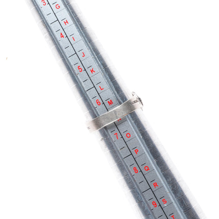 sz6.5 30's-40's Navajo Thunderbird sterling silver Blue Gem turquoise ring