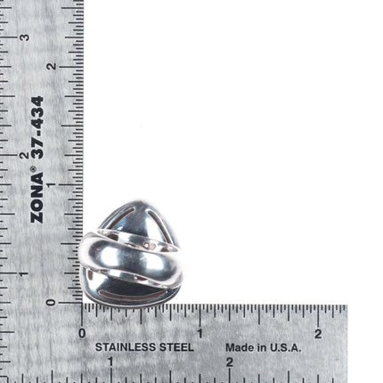 sz6 Roberto Coin Capri Plus ring Iolite stone in sterling silver