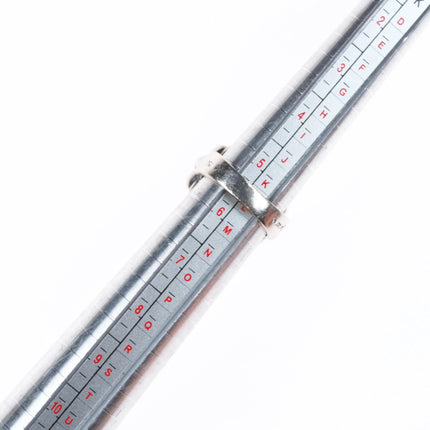 sz5.75 Lagos Caviar 18k gold/Sterling silver Topaz ring