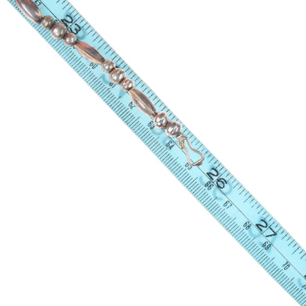 Large Vintage Navajo/southwestern modernist sterling silver pendant/necklace