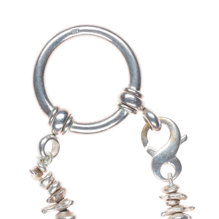 19.5" La Loop Sterling silver Eyeglass/Sunglass holder necklace Retired