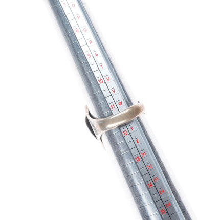 sz11.5 Vintage Native American sterling silver turquoise southwestern men's ring