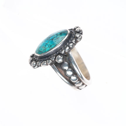 sz7.5 High grade turquoise Durango Silver Southwestern sterling silver ring