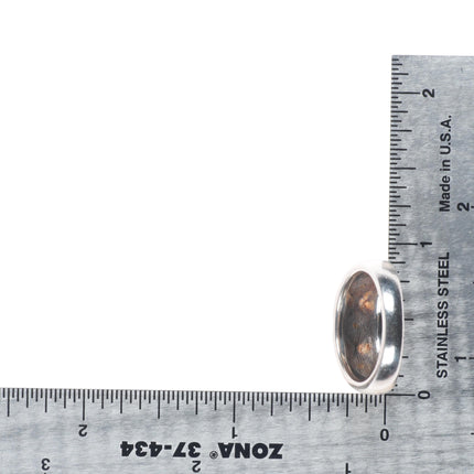 sz7.75 Retired James Avery 14k gold/sterling silver Spanish Lattice/Dot ring