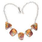 Larry Martinez Chavez/El Tom Navajo sterling silver boulder turquoise necklace