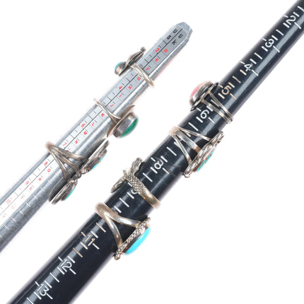 sz3-10 Navajo/Zuni/Southwestern sterling silver turquoise/shell/coral rings lot